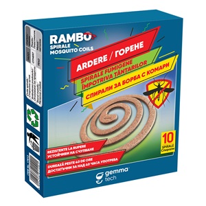 Spirala Anti Tantari Rambo - 10buc
