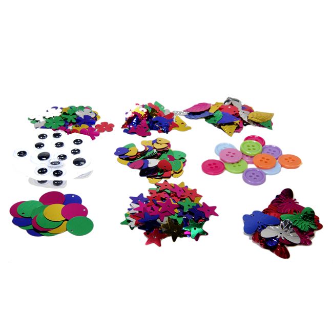 Set Creativ Nasturi Ochi Modele Metalizate de Diferite Culori