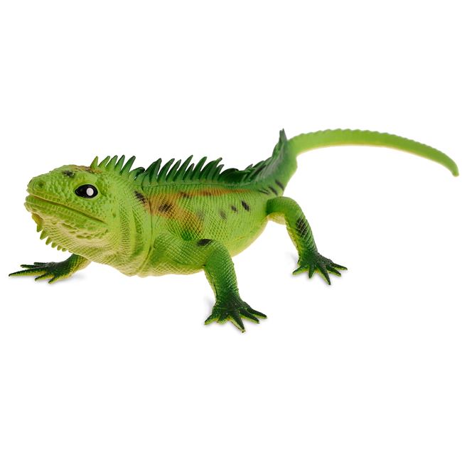Figura Soparla Iguana Verde 33cm