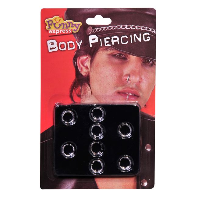 Accesorii Deghizare de Halloween Set Punk Cercei Body Piercing